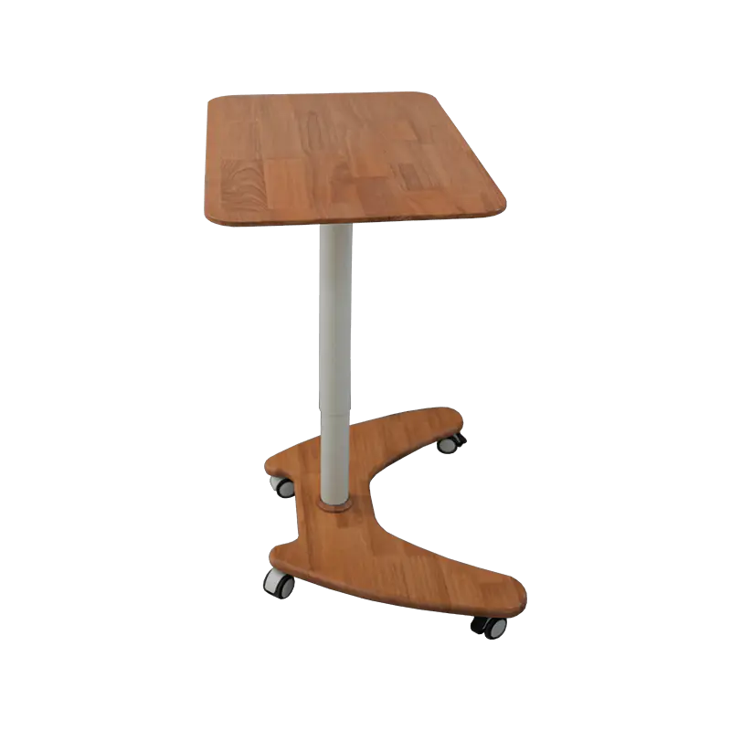 SK06-01 Mesa pneumática ajustável em altura estilo madeira natural