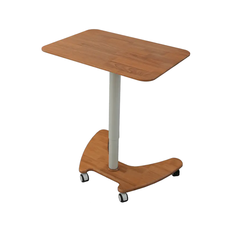 SK06-01 Mesa pneumática ajustável em altura estilo madeira natural