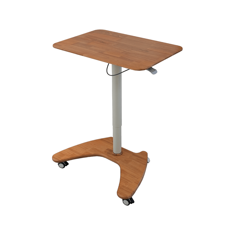 SK06-01 Mesa pneumática ajustável em altura estilo madeira natural