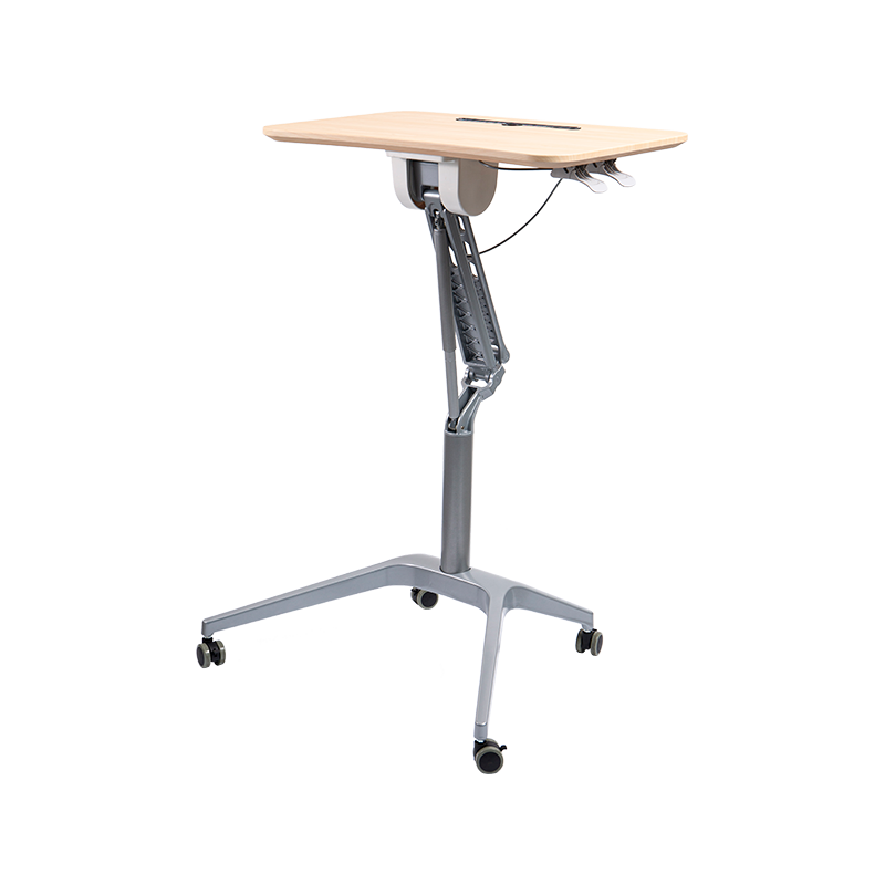 Mesa pneumática ajustável em altura com pernas altas para iPad TH01-2