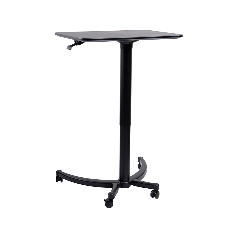 TH-13 (coluna de perna de cabeça de gato com coluna de painel quadrado) Mesa pneumática ajustável em altura