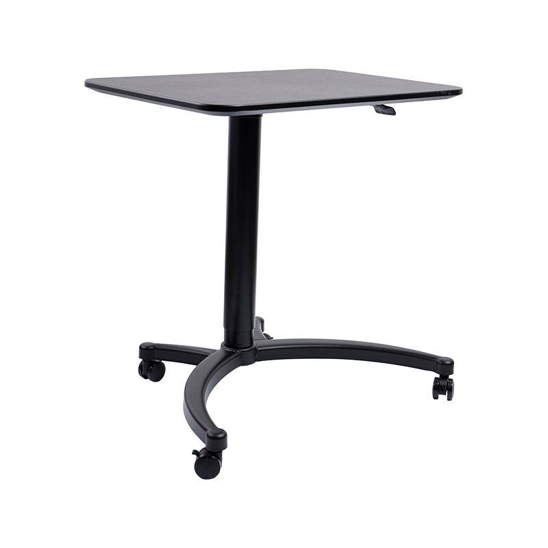 TH-13 (coluna de perna de cabeça de gato com coluna de painel quadrado) Mesa pneumática ajustável em altura