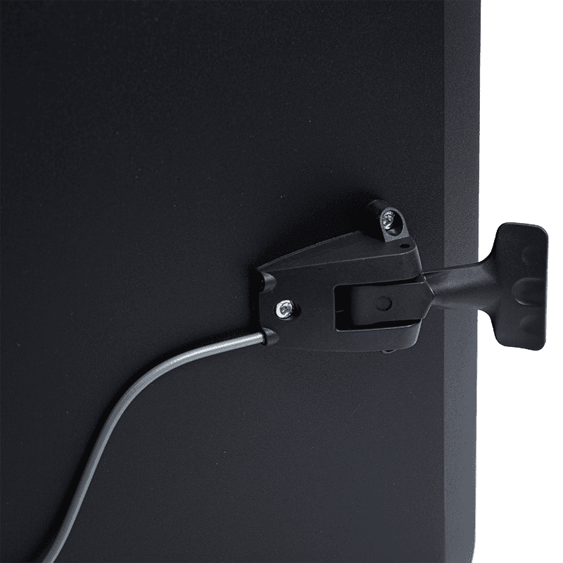 TH-13 (coluna de perna de cabeça de gato com coluna de painel quadrado) Mesa pneumática ajustável em altura